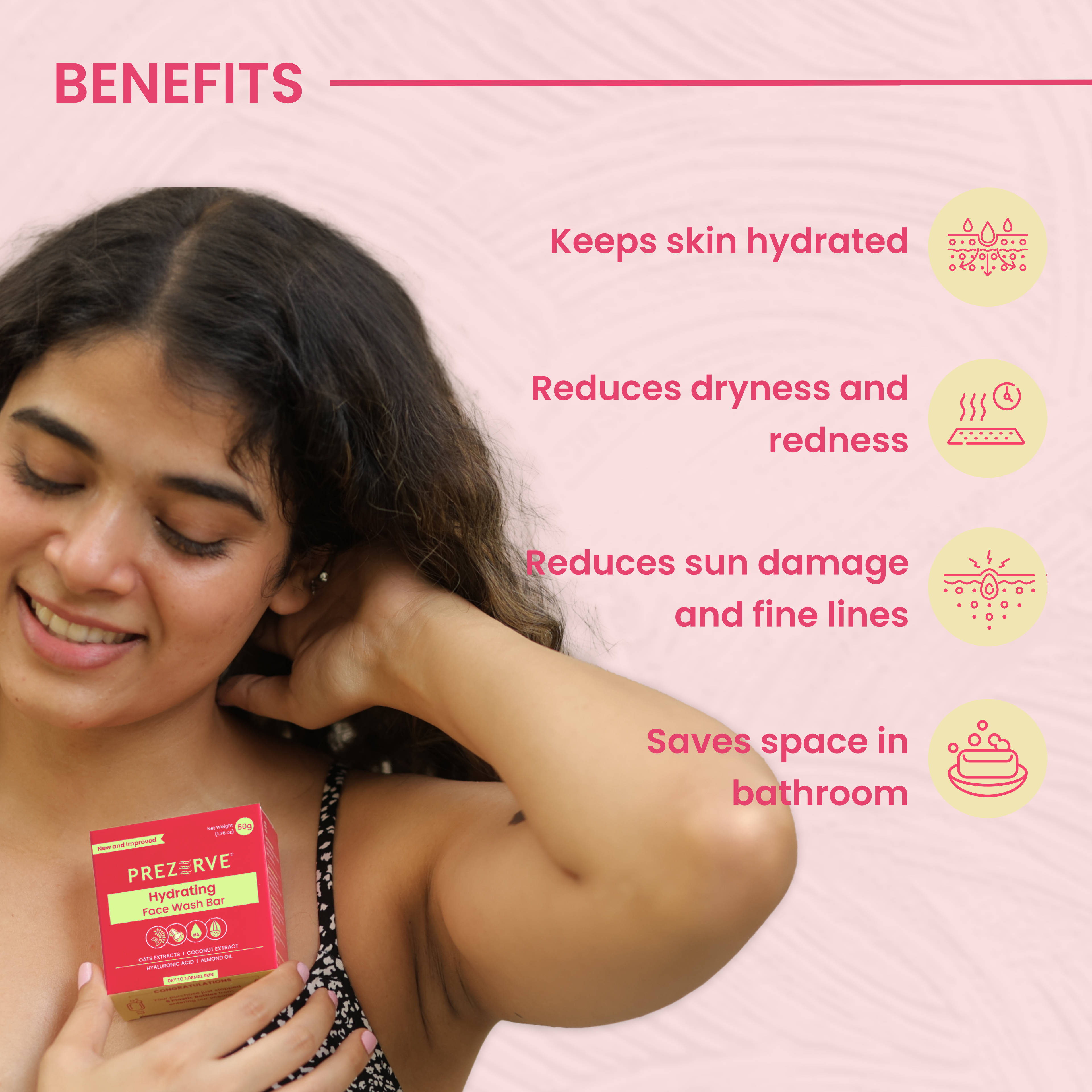 Prezerve Hydrating Face Wash & Coffee Body Wash Combo Pack -Toxin Free