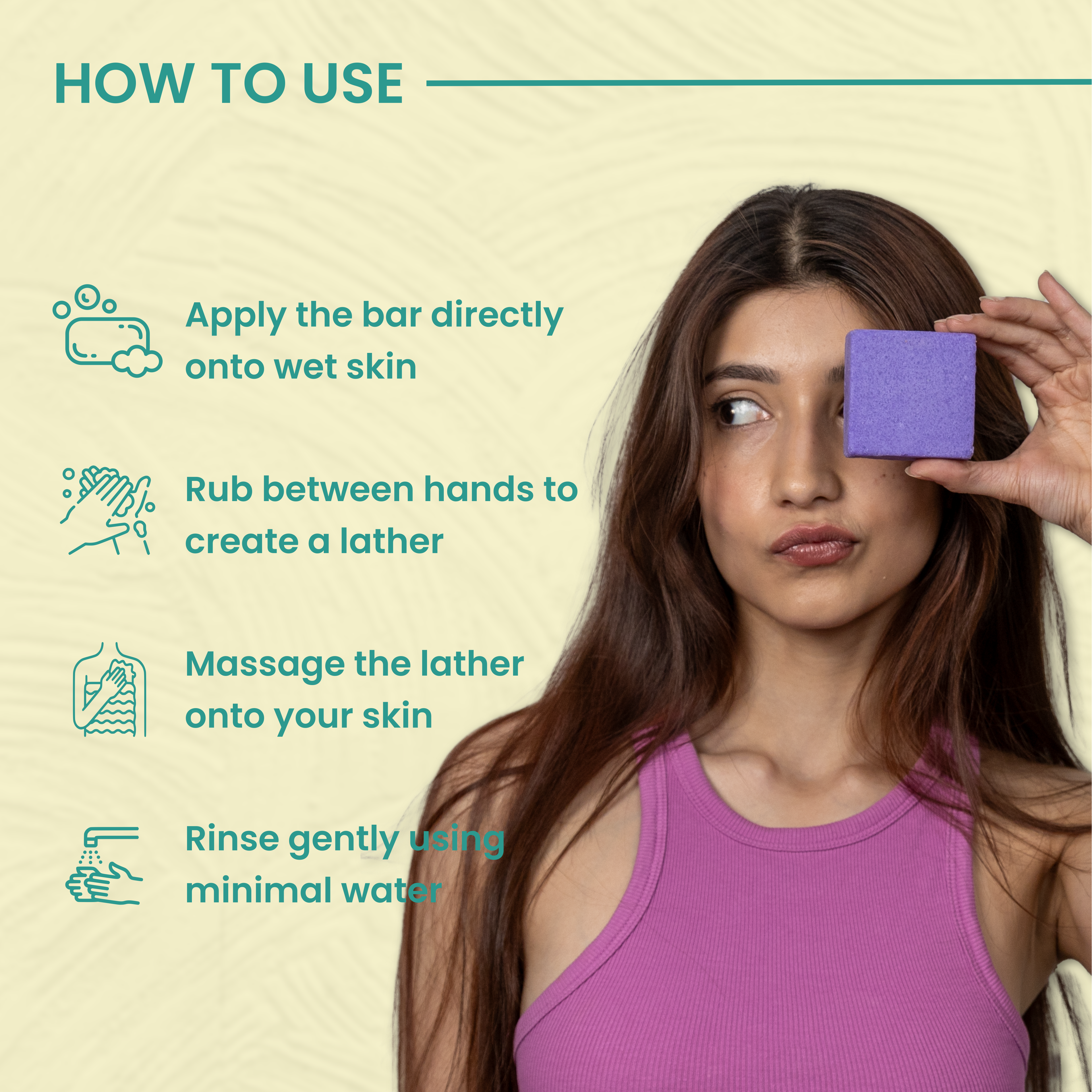 Prezerve Energising Body Wash Bar with Plant Extracts - All Skin Types