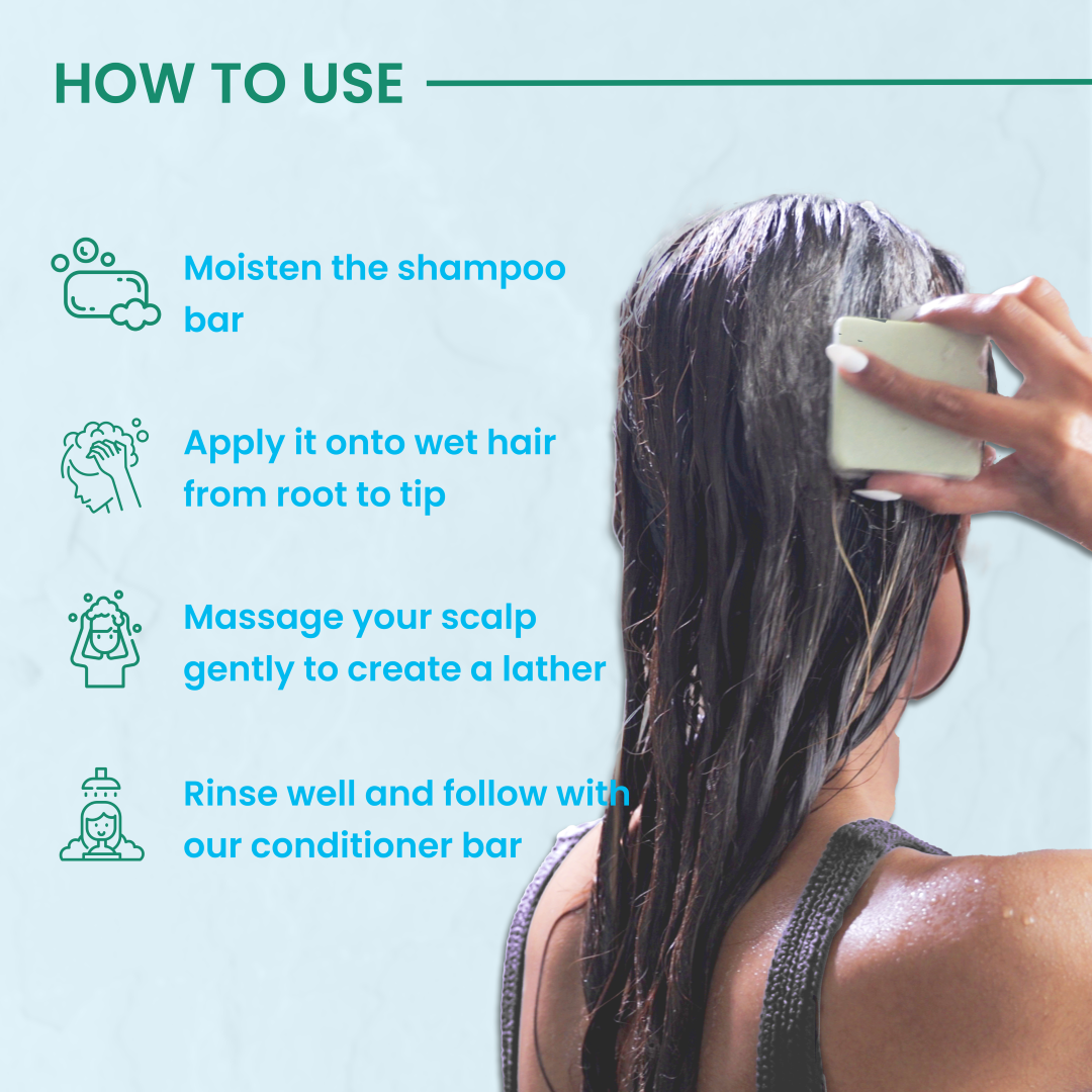 Prezerve Clarifying Mini Shampoo Bar for Oily and Dandruff -Prone Hair