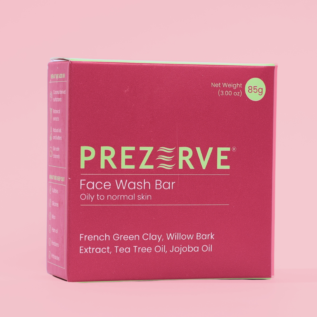 Prezerve Purifying Face Wash Bar for Oily to Normal Skin