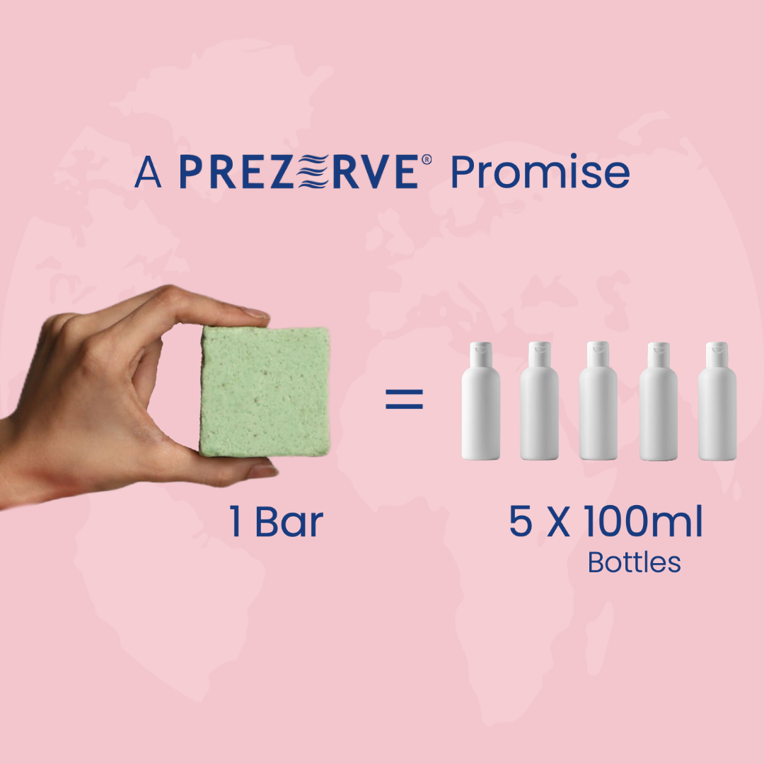 Prezerve Combo Pack: Purifying Face Wash Bars for Oily to Normal Skin (Set of 2)