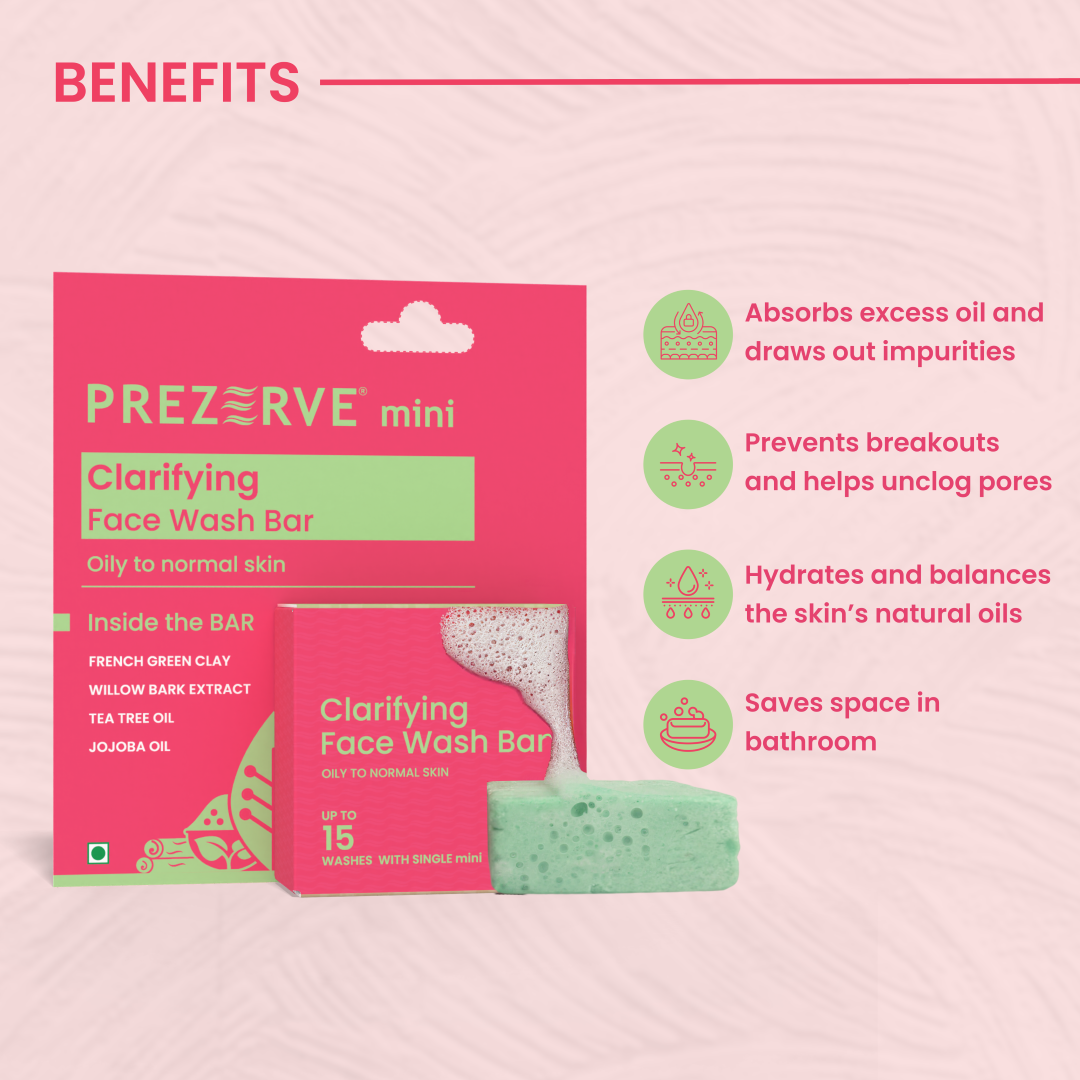 Prezerve Mini Facecare- 2 Product Discovery Pack for Dry and Oily Skin